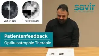 Gesichtsfeldausfall Therapie: Patientenfeedback von Herrn R. (Optikusatrophie)