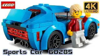 4K LEGO CITY 60285 Stop motion Video with Build