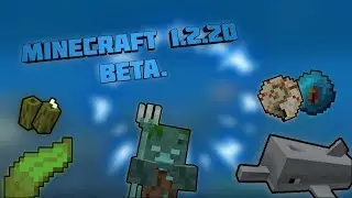 ВЫШЕЛ MINECRAFT 1.2.20 BETA /ДЕЛЬФИНЫ, ОГУРЦЫ, ХИМИЯ!