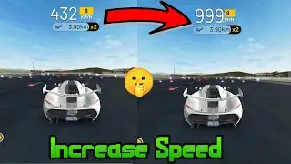 Extreme Car Driving Simulator : How to increase Speed off car : Secret Trick