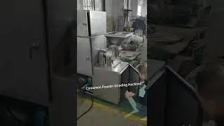 Cassia Cinnamon Powder Grinding Machine With Dust Collector  #machine #factory