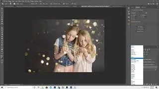 Adding a glitter overlay to an image in Photoshop, plus resources for FREE GLITTER, levels, screen