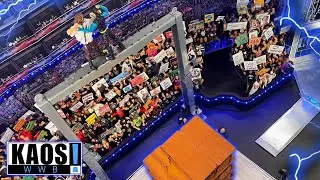 WWB KAOS ACTION FIGURE SCAFFOLDING MATCH!