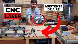 💥 CUTTING AND ENGRAVING with the laser CNC: Creality CR Falcon Laser 10W