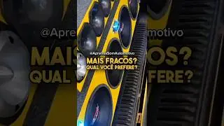 Qual dessas 2 opções de SOM você PREFERE? 🤔🔊