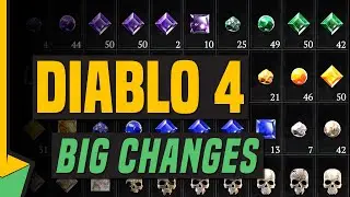 Diablo 4 Update & BIG Changes Ahead | Campfire Chat Breakdown (Gems, Nightmare Dungeons, Season 1)