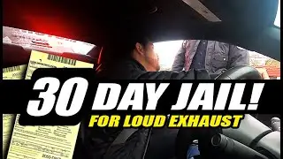 Loud Exhaust LAW!!! $1000 Ticket