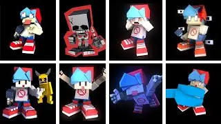 The Best Game Over Screen in FNF (Minecraft Animation)
