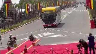 BRT fait son défilé à la fête de l’indépendance