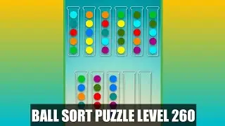 Ball Sorting Puzzle Game Level 260 | Ball Sort Puzzle Level 260 | GamingOn