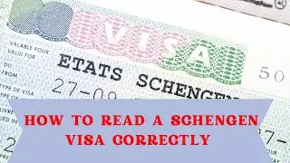How to Read a Schengen Visa Correctly | Avoid Mistakes Before You Travel