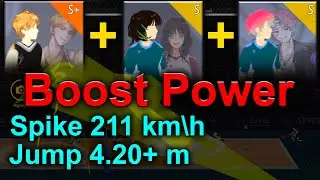 Nishikawa & AhYeon, SangHyeon. Boost Power. Spike 211 km/h. Jump 4.20+ m. The Spike. Volleyball 3x3