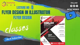 Flyer design in Illustrator Flyer design