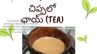 😂చిప్పలో ఛాయ్, ఇంత వెరైటీ ఛాయా (TEA)చూసేయండి మరి 🤣😍🥰👍