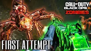 "TERMINUS" FIRST ATTEMPT *LIVE* GAMEPLAY! (Black Ops 6 Zombies)