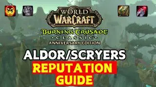 Get Exalted FAST With Aldor or Scryers - Reputation Guide | WoW Classic TBC