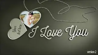 wedding - After Effects Templates free - Heart Pendants And Messages