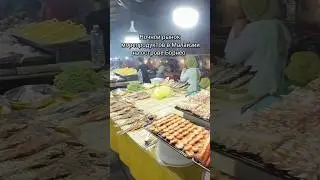 Рынок морепродуктов в Малайзии, город Кота-Кинабалу, остров Борнео #путешествия #малайзия