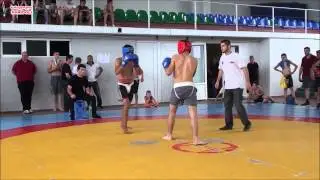 Khridoli fighter Otar Luarsabishvili at Kung-fu Sanda Black Sea Cup final 26 07 2015