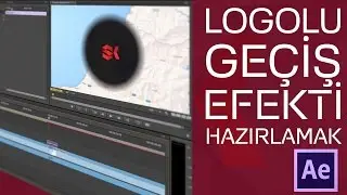 Logolu Basit Geçiş Yapımı #1 | After Effects Dersleri