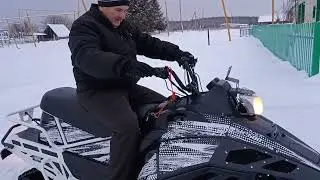 My brother-in-law bought a snowmobile. A Tungus-400. And immediately there was trouble.