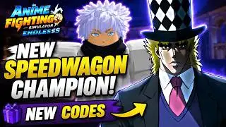 Anime Fighting Simulator Endless Mini Update! (New Champion Showcase + Codes)