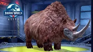 Шерстистый носорог Jurassic World Alive