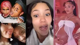 Coi Leray Responds To Trippie Redd With 2 gf while pregnant w/ baby Miyoco “step dad applications” 👀