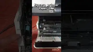 Paper Jam, Kyocera Printer 