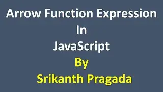 Arrow Function Expression in JavaScript