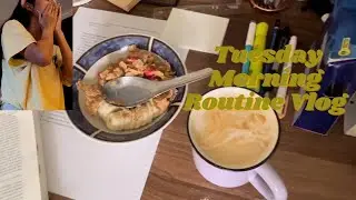tuesday morning vlog  (trying to be productive)