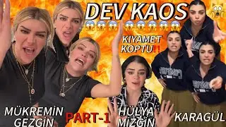 KARAGÜL, HÜLYA MİZGİN, MÜKREMİN GEZGİN FIGHT! CHAOS ON TIKTOK LIVE STREAM! 