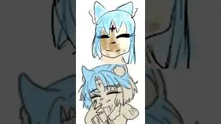 desenhei sua foto de perfil para te responder🖌️ #26 #gachaclub #gacha #edit #humor #drawing #shorts