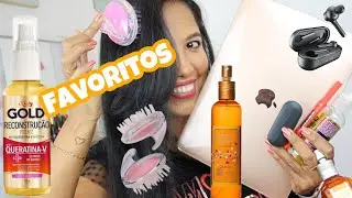 FAVORITOS JULHO- NIELY GOLD RECONSTRUCAO, ESCOVA MASSAGEADORA COURO CABELUDO, BENEFIT, MACBOOK,..