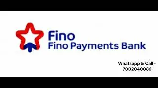 Fino Payments Bank. CSP I'd create 24*7 support. High Commission all bank Services