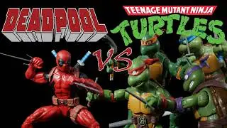 DEADPOOL VS TMNT STOP MOTION - ACTION VIDEO