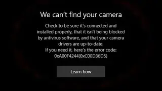 FIX : We Can’t Find Your Camera 0xA00F4244 Error On Windows 11