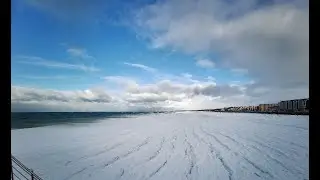 Замерзшее Балтийское море