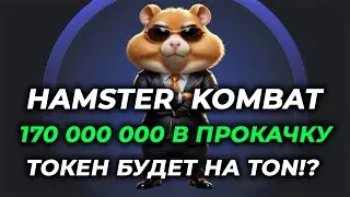 HAMSTER KOMBAT БЫСТРАЯ ПРОКАЧКА! НЕ ПОЗДНО ЗАХОДИТЬ ? ЛИСТИНГ ТОКЕНА НА TON КОМБО КАРТОЧКИ #hamster