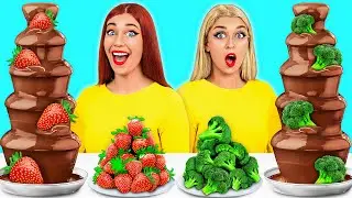 Шоколадное фондю Челлендж #5 | Шоколадный Фонтан от Multi DO Food Challenge
