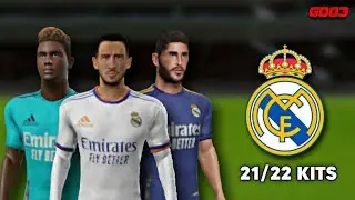 Real Madrid 21/22 Kits In DLS 21