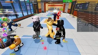 8V1ING TOXIC EGIRLS IN FIGHT IN A SCHOOL ROBLOX