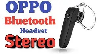 Bluetooth Headset oppo unboxing and review