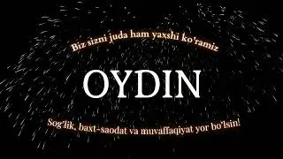 Oydin ismiga video