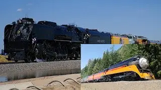 SP 4449 and UP 844 Whistles Part 2!