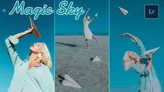 Lightroom mobile Presets Free Dng || Magic SKY Preset mobile Tutorial | Blue Tone | Magic Sky Preset