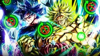 HAHA NO SWITCHING FOR YOU! UUI AND LF BROLY BAN YOU FROM SWITCHING CHARACTERS! | Dragon Ball Legends