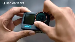 K&F CONCEPT GOPRO Hero 9/10/11/12 Action Camera ND+CPL Filter