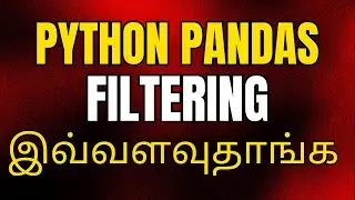 Python Pandas Tamil | Learn Pandas in Tamil Tutorial #5