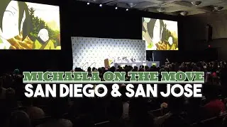 Michaela: On the Move ✈️ Double Feature! San Diego Comic Con & San Jose Amazing Art Expo!